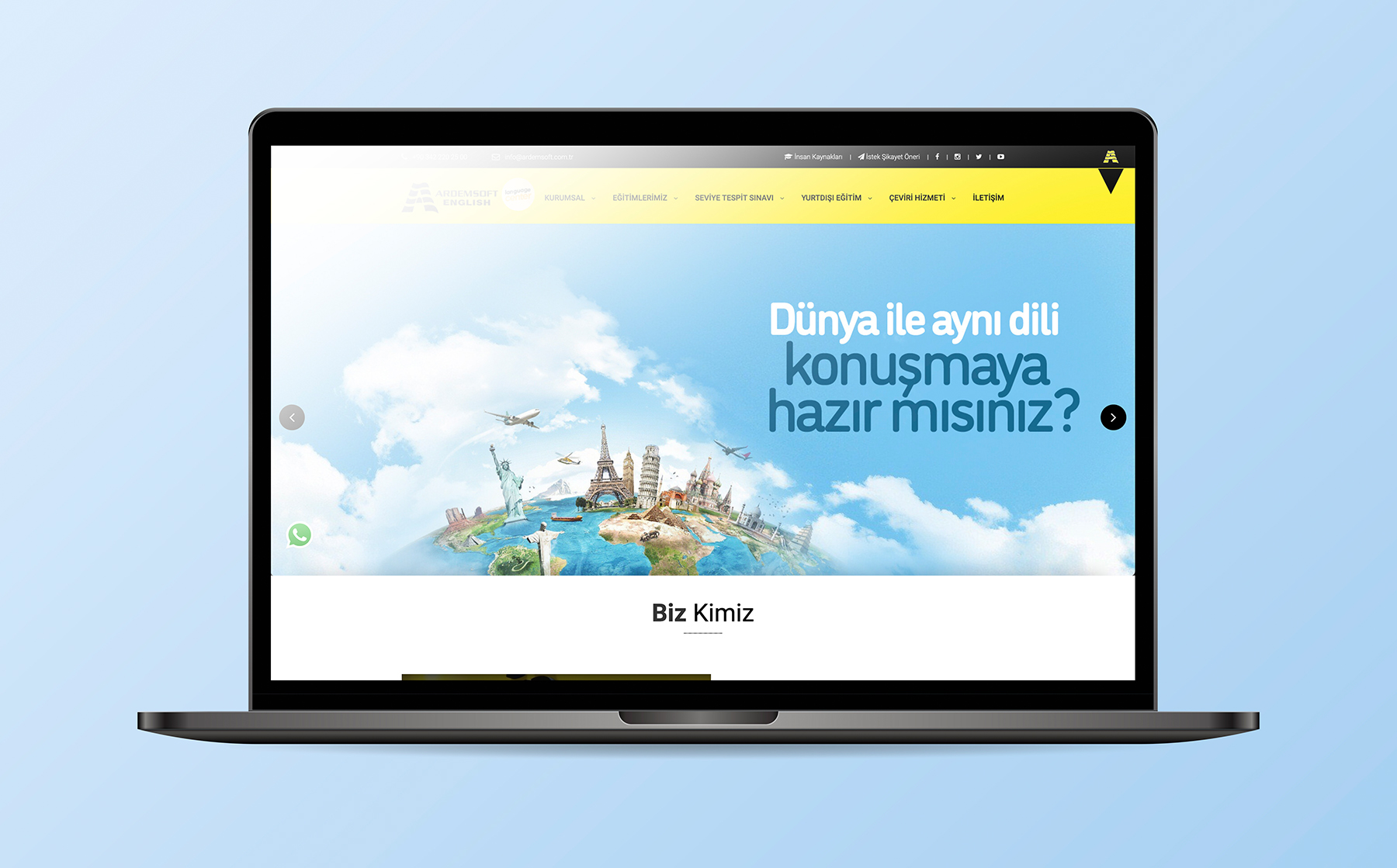 WEB SİTEMİZ YAYINDA!